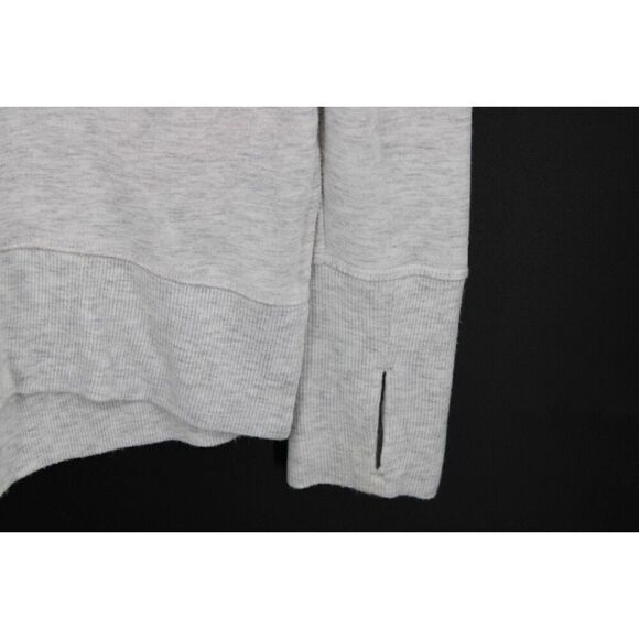 Athleta Coaster Luxe Sweatshirt Fog Grey Heather SMALL #870422 - Picture 4 of 7